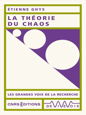 cover image of La théorie du chaos